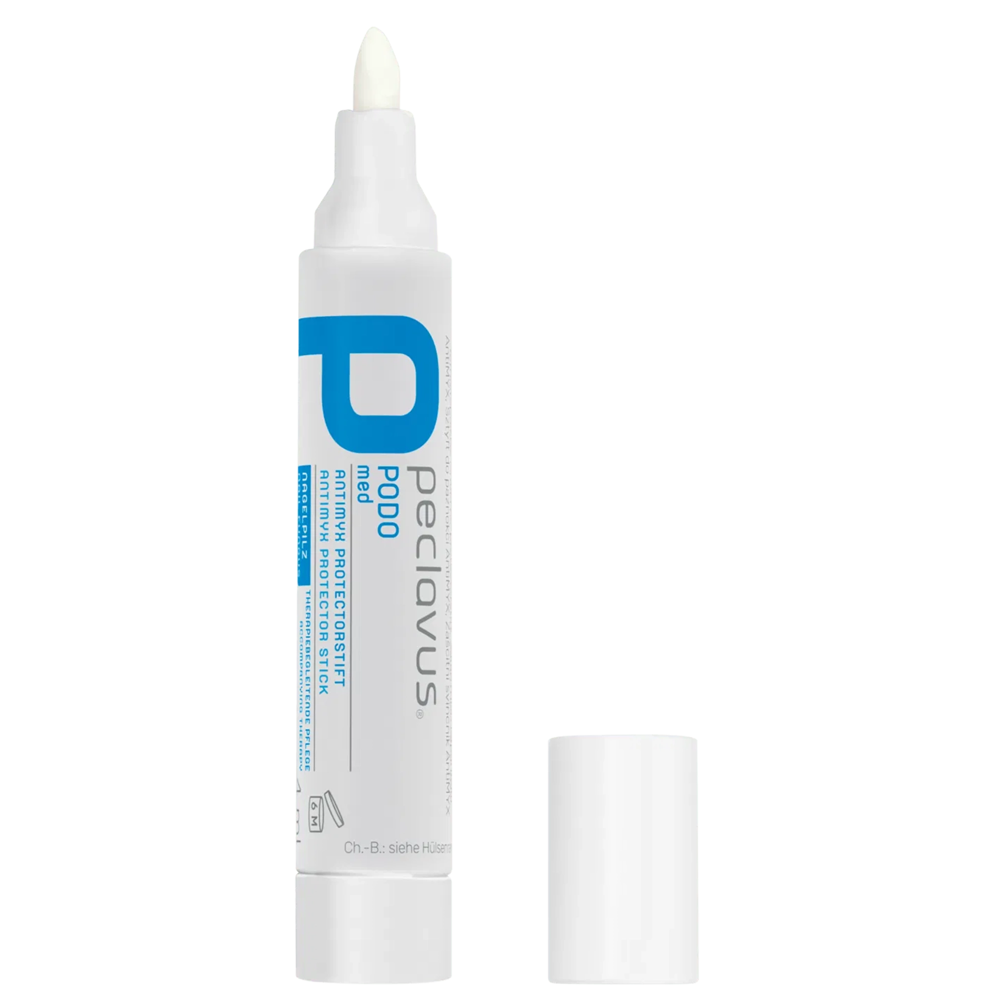 Nagelpilzschutz mit dem peclavus AntiMYX Protectorstift